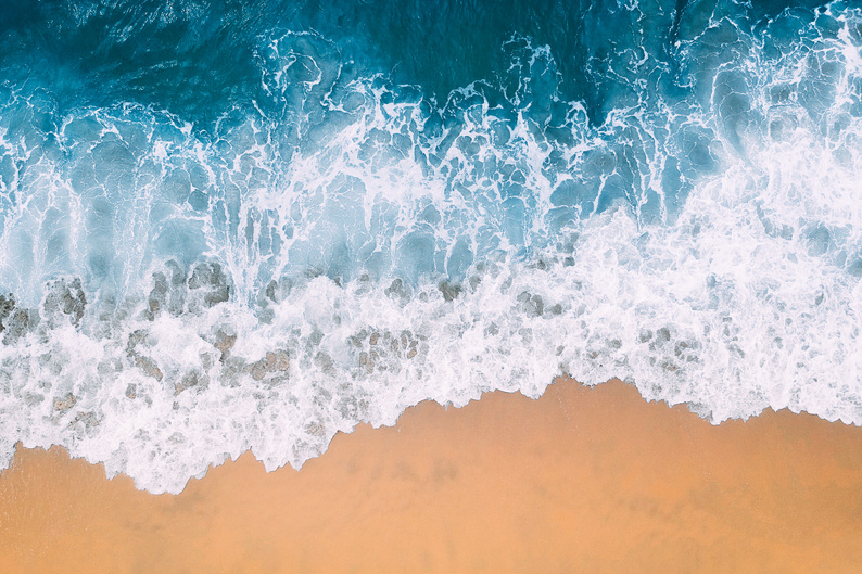 Aerial Photography of Beach