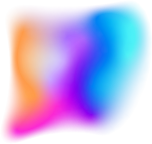 Gradient Blur Orange Purple Blue Green