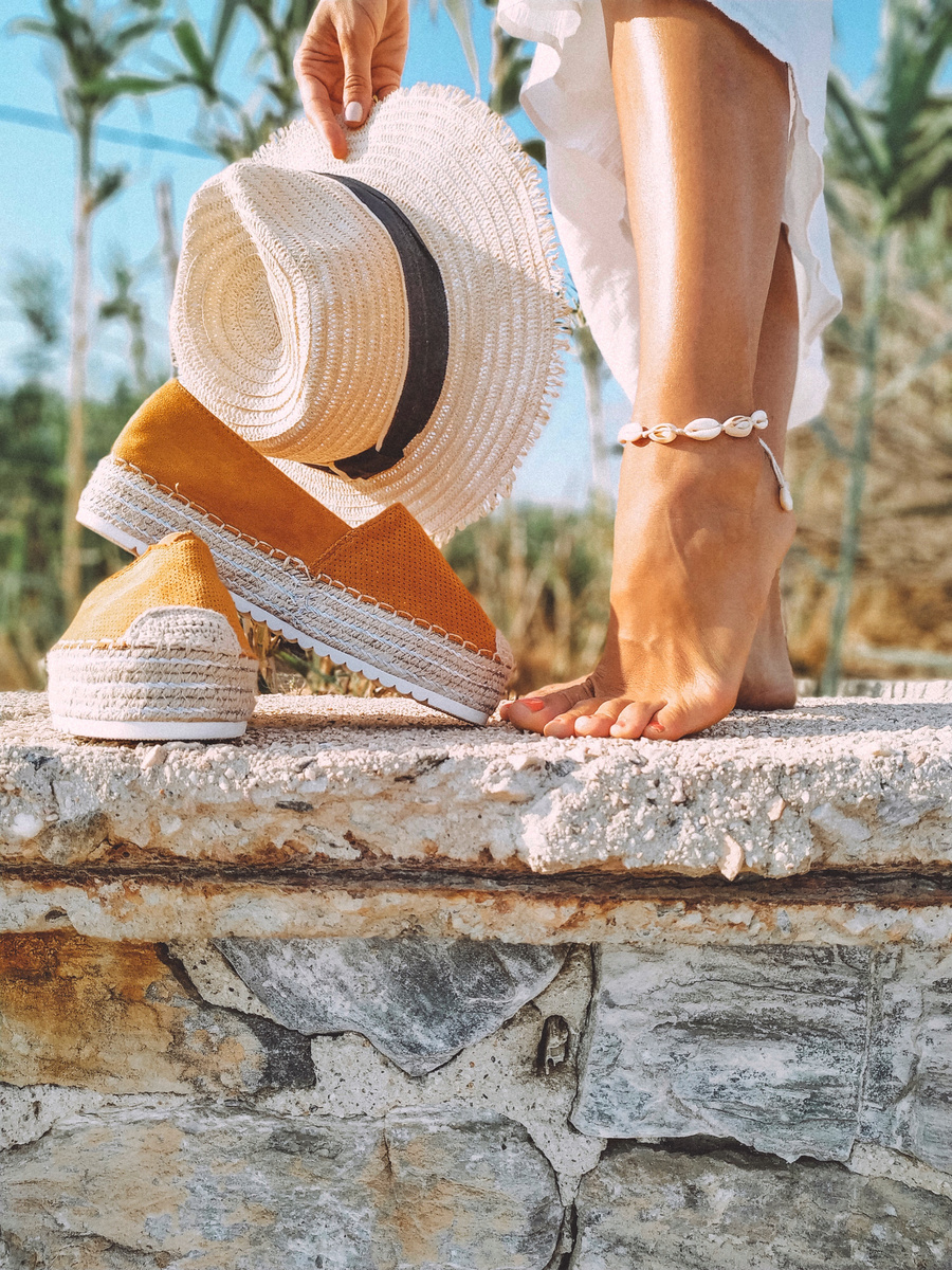 Pair of Yellow Shoes