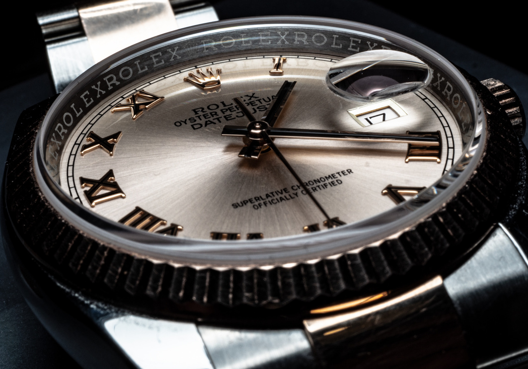 Close-Up Photo of Round Analog Watch